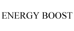 ENERGY BOOST trademark