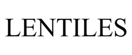 LENTILES trademark