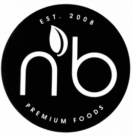 NB PREMIUM FOODS EST. 2008 trademark
