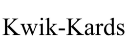 KWIK-KARDS trademark