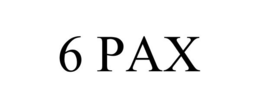6 PAX trademark