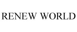 RENEW WORLD trademark