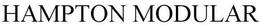 HAMPTON MODULAR trademark