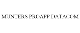 MUNTERS PROAPP DATACOM trademark