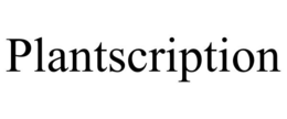 PLANTSCRIPTION trademark