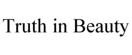 TRUTH IN BEAUTY trademark