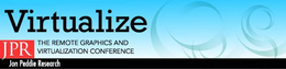 VIRTUALIZE JPR JON PEDDIE RESEARCH THE REMOTE GRAPHICS AND VIRTUALIZATION CONFERENCE trademark