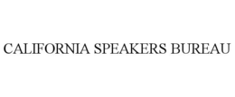 CALIFORNIA SPEAKERS BUREAU trademark