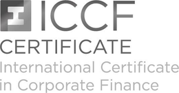 IFF ICCF CERTIFICATE INTERNATIONAL CERTIFICATE IN CORPORATE FINANCE trademark