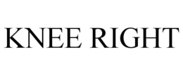 KNEE RIGHT trademark