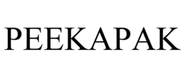 PEEKAPAK trademark