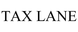 TAX LANE trademark