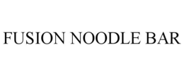 FUSION NOODLE BAR trademark
