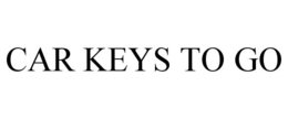 CAR KEYS TO GO trademark