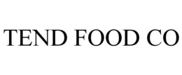 TEND FOOD CO trademark
