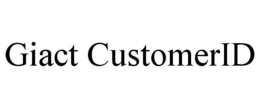 GIACT CUSTOMERID trademark