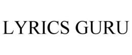 LYRICS GURU trademark
