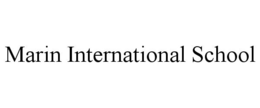 MARIN INTERNATIONAL SCHOOL trademark