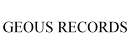 GEOUS RECORDS trademark