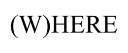 (W)HERE trademark
