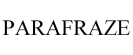 PARAFRAZE trademark