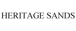 HERITAGE SANDS trademark