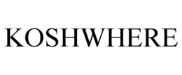 KOSHWHERE trademark