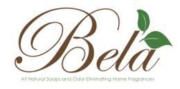 BELA PURE NATURAL SOAPS AND ODOR ELIMINATING HOME FRAGRANCES trademark