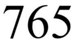765 trademark