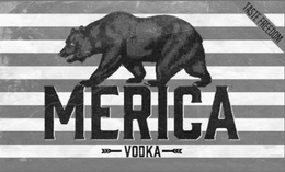 MERICA VODKA TASTE FREEDOM trademark