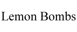 LEMON BOMBS trademark