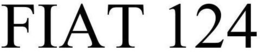 FIAT 124 trademark