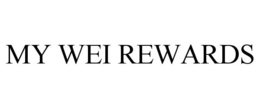 MY WEI REWARDS trademark