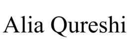 ALIA QURESHI trademark