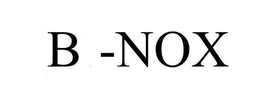 B -NOX trademark