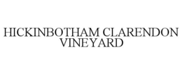 HICKINBOTHAM CLARENDON VINEYARD trademark