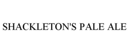 SHACKLETON'S PALE ALE trademark