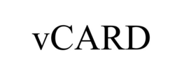 VCARD trademark