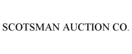 SCOTSMAN AUCTION CO. trademark