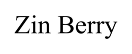 ZIN BERRY trademark