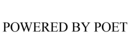 POWERED BY POET trademark