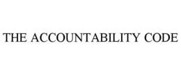THE ACCOUNTABILITY CODE trademark