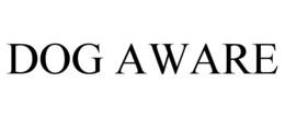 DOG AWARE trademark