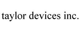 TAYLOR DEVICES INC. trademark