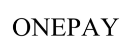 ONEPAY trademark