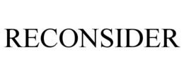 RECONSIDER trademark