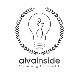ALVAINSIDE CONSISTENTLY ACCURATE FIT trademark
