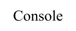 CONSOLE trademark