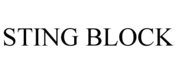 STING BLOCK trademark