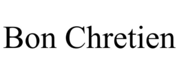 BON CHRETIEN trademark